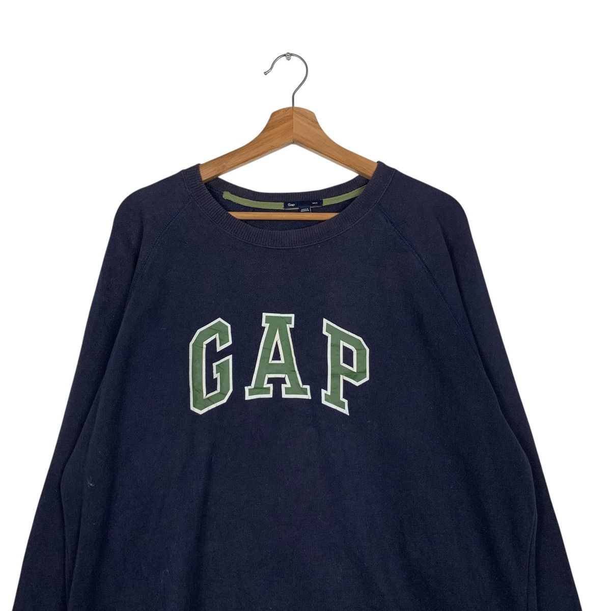 Gap GAP Fall10 Big Logo Crewneck Sweatshirt #1944-C85 Size US L / EU 52-54 / 3 - 2 Thumbnail