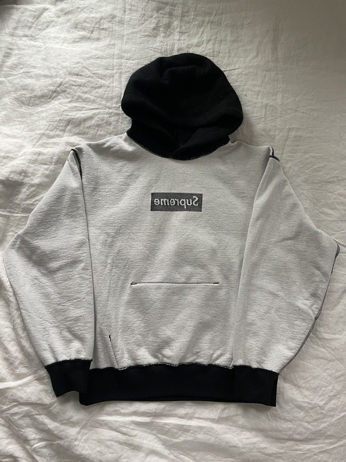 image of Supreme Inside Out Box Logo Black, Men's (Size Small)