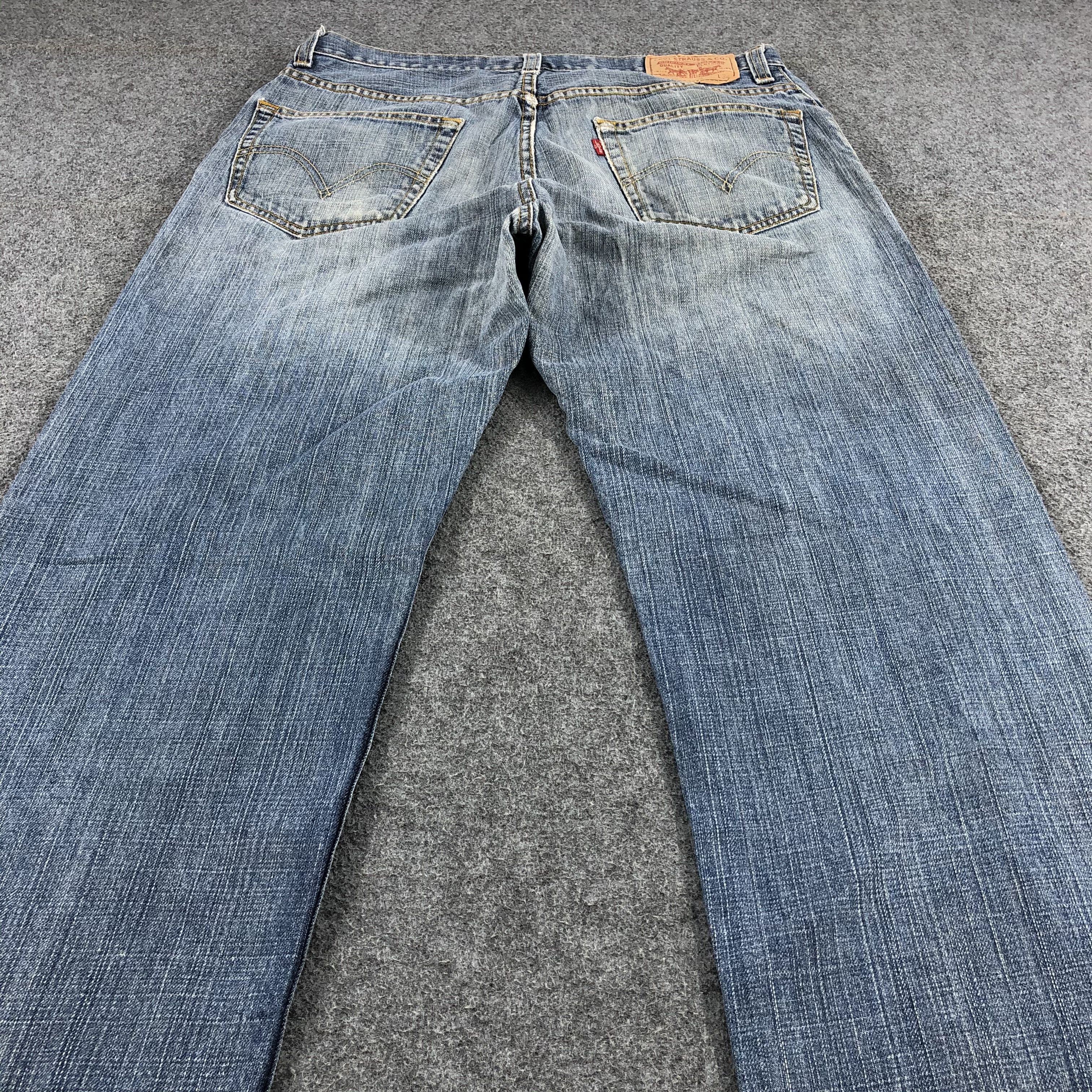 Levi's × Vintage Vintage 90s Blue Wash Levis 559 Jeans-JM1687 Size US 34 / EU 50 - 4 Thumbnail