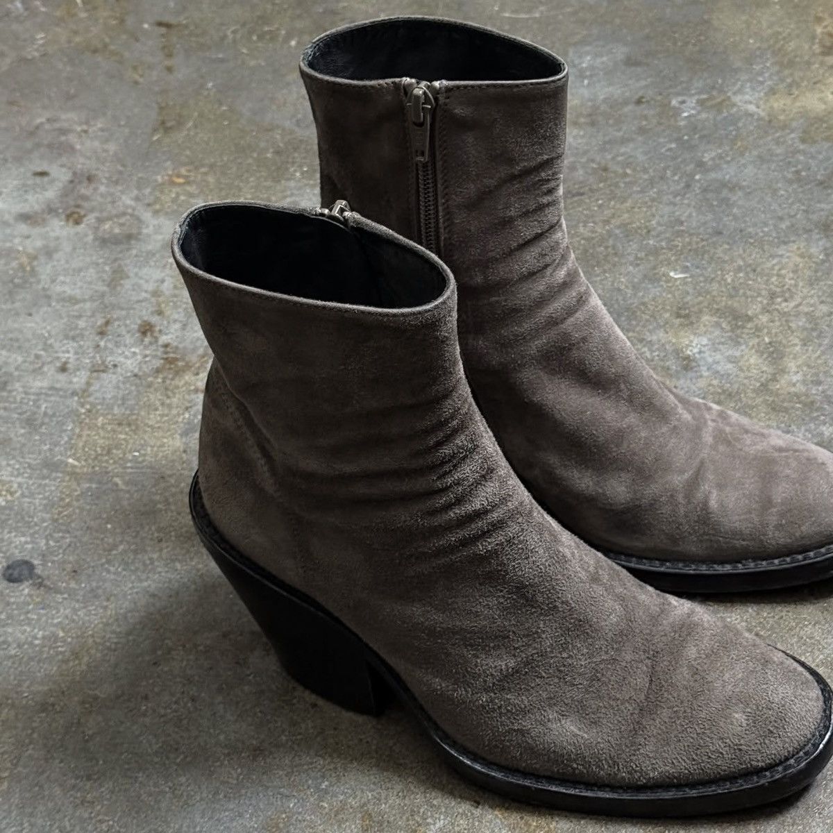 Ann Demeulemeester ANN DEMEULEMEESTER ANKLE BOOT - BROWN - 37 Size US 7 / IT 37 - 5 Thumbnail