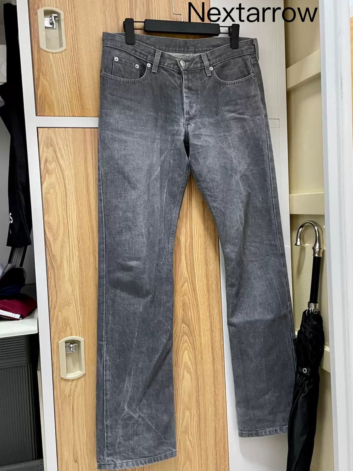 Helmut Lang Helmut Lang low waist boot cut jeans 2412-Nextarrow 