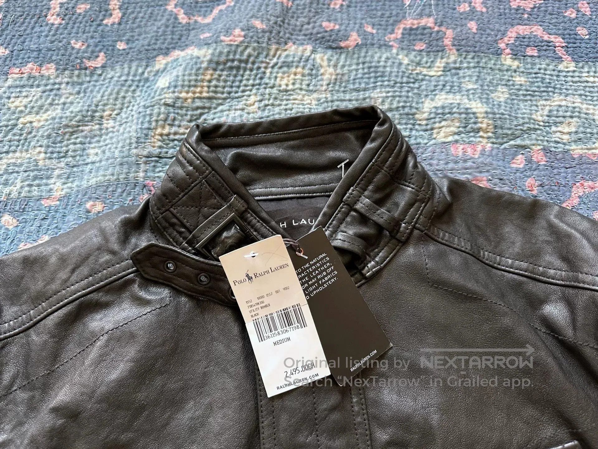 Ralph Lauren Black Label Ralph Lauren Black Label Leather Jacket. Size US M / EU 48-50 / 2 - 6 Thumbnail