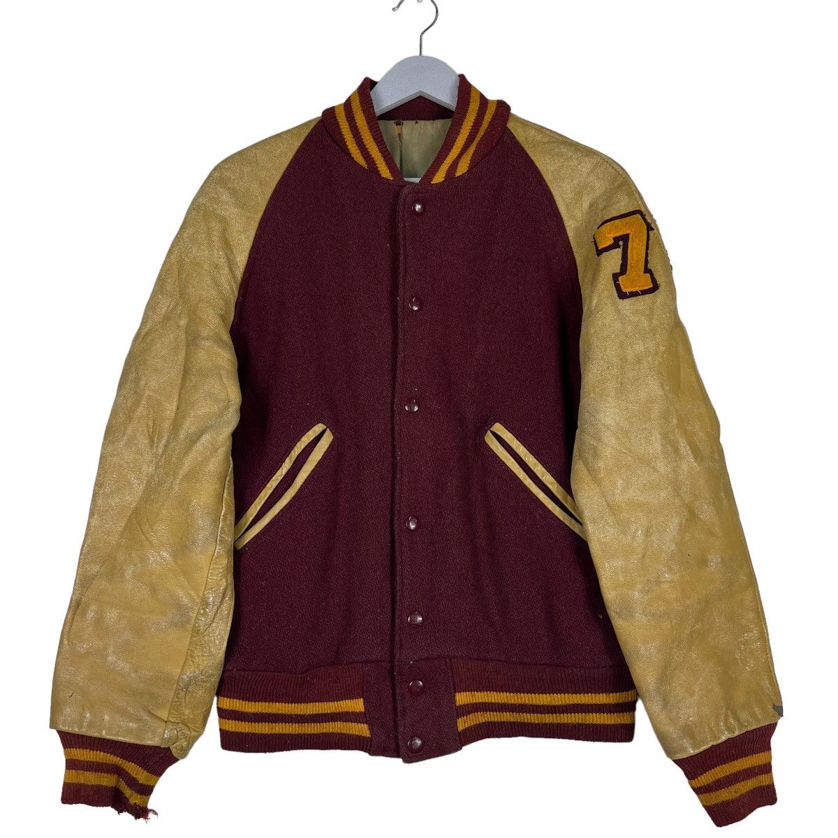 50s~ Vintage Stadium Jacket 🔥 50s VINTAGE VARSITY STADIUM JACKET