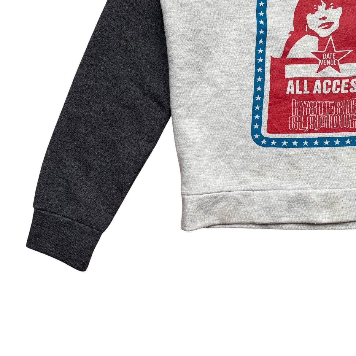 Hysteric Glamour × Japanese Brand × Vintage Vintage Hysteric Glamour Grave Crop Tops Sweatshirt Size US XS / EU 42 / 0 - 2 Thumbnail