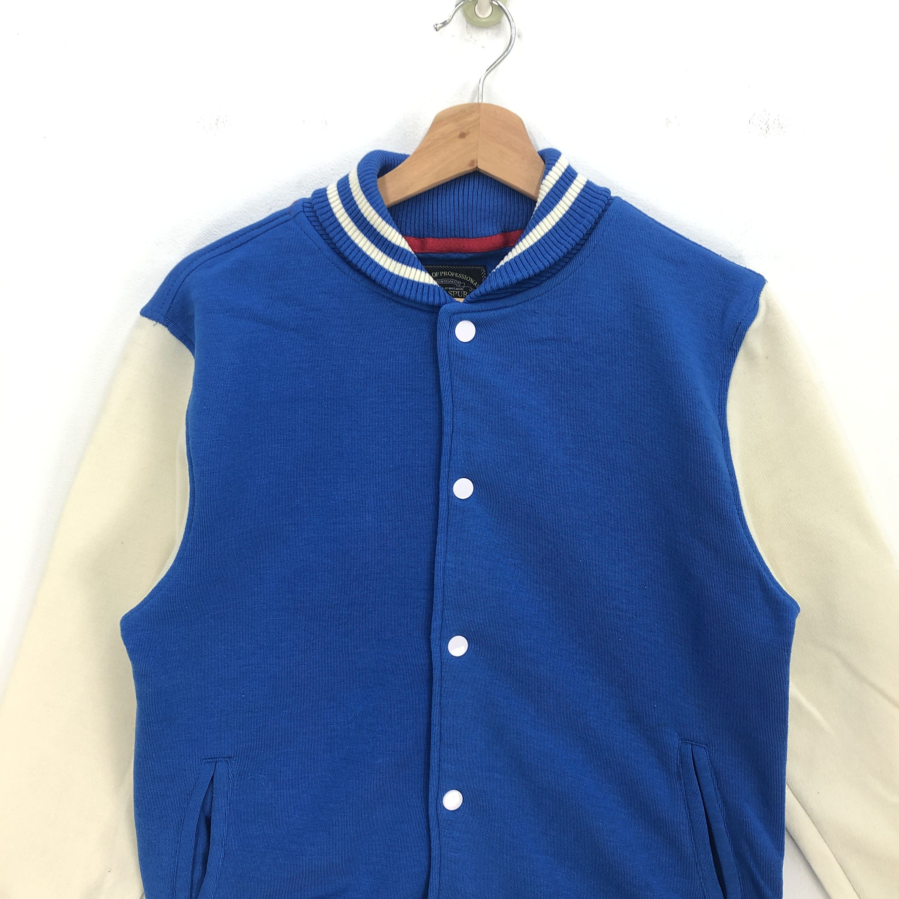 Japanese Baseball Sweater Varsity Button Up Sweatshirt