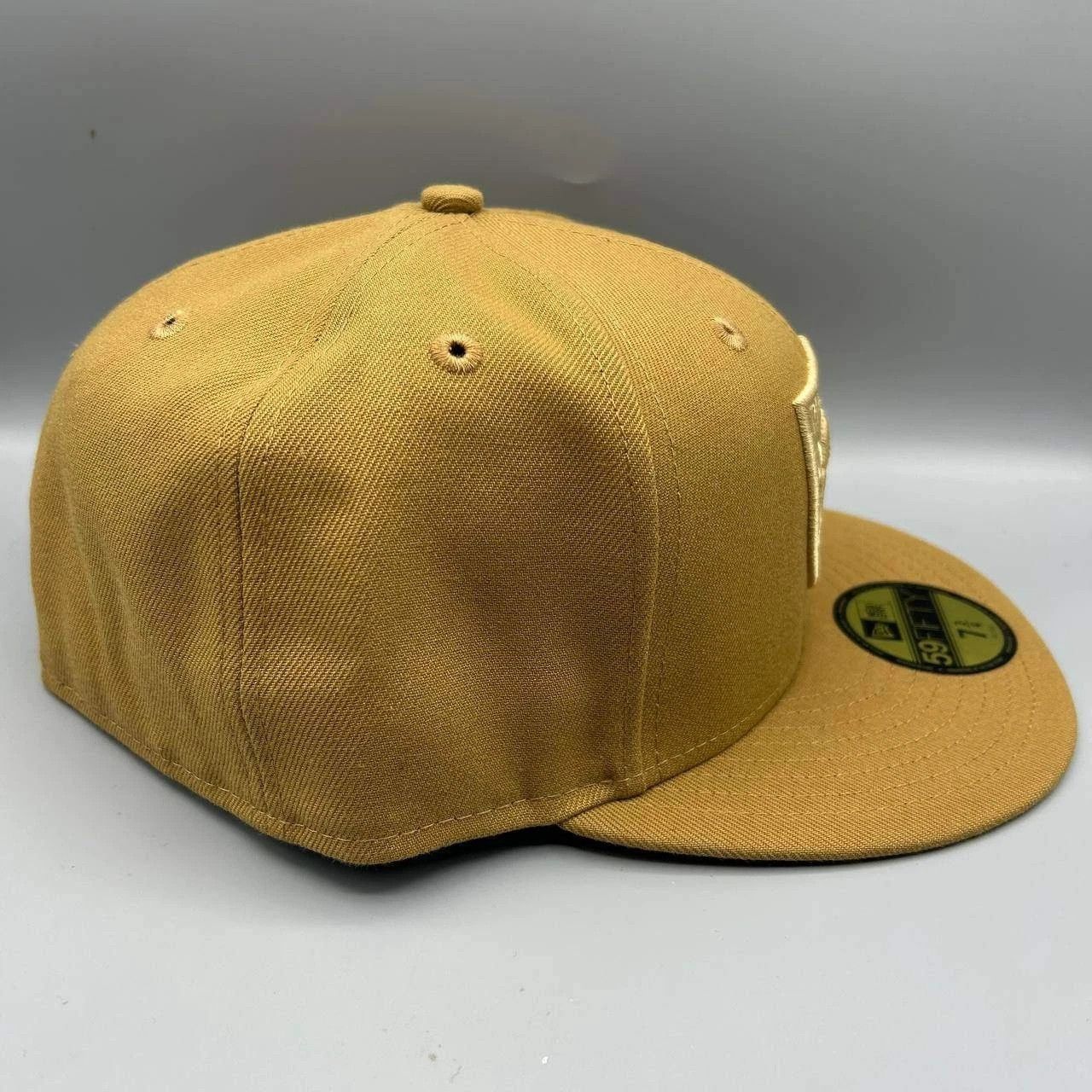 New Era Las Vegas Raiders Hat Men 7 3/4 Brown Embroidered Fitted Cap Size ONE SIZE - 7 Thumbnail