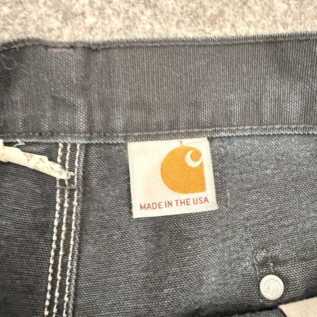 Carhartt Vintage Carhartt B01 BLK Double Knee Denim Size US 38 / EU 54 - 7 Thumbnail