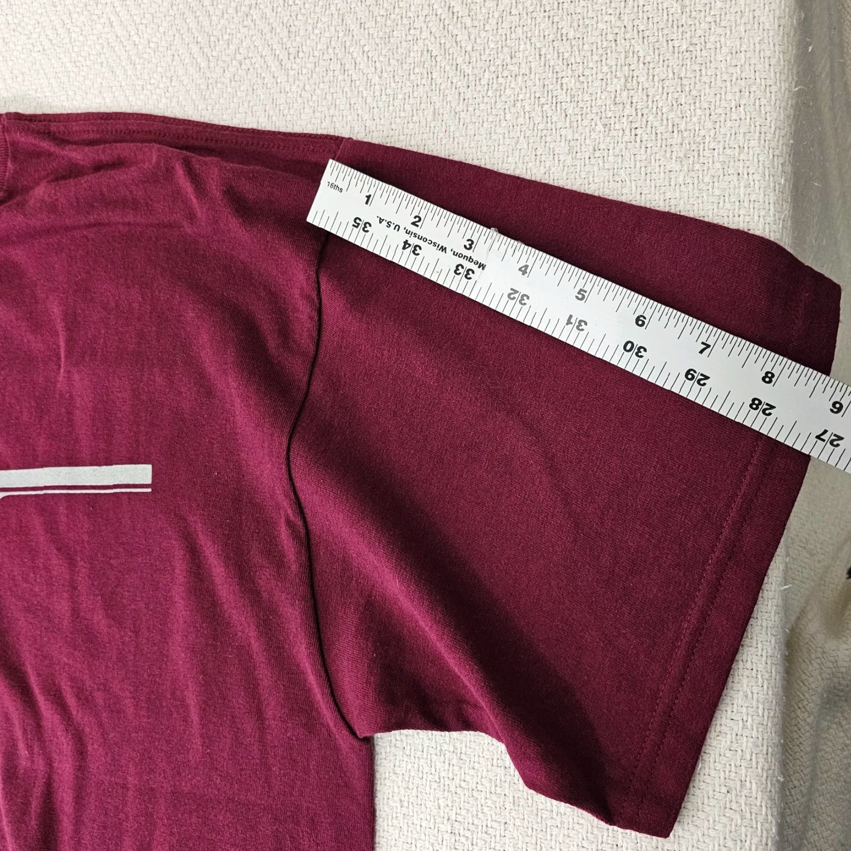 Nike Nike Men’s Texas A&M Aggies T-Shirt L Short Sleeve Crew Neck Logo Maroon Size US L / EU 52-54 / 3 - 7 Thumbnail