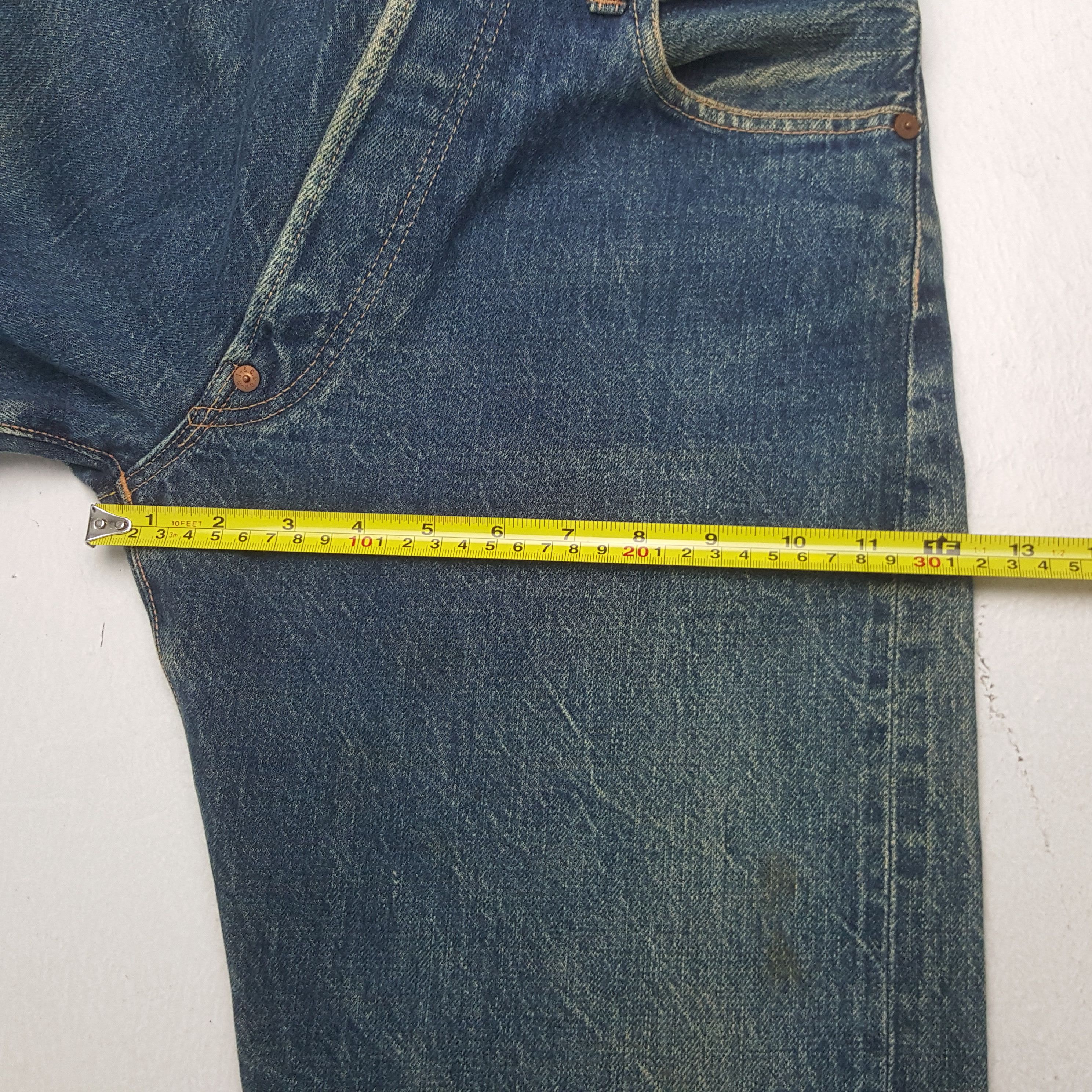 Evisu Vintage Evisu Selvedge Daicock Custom Art Denim Jeans RR11 Size US 26 / EU 42 - 11 Thumbnail