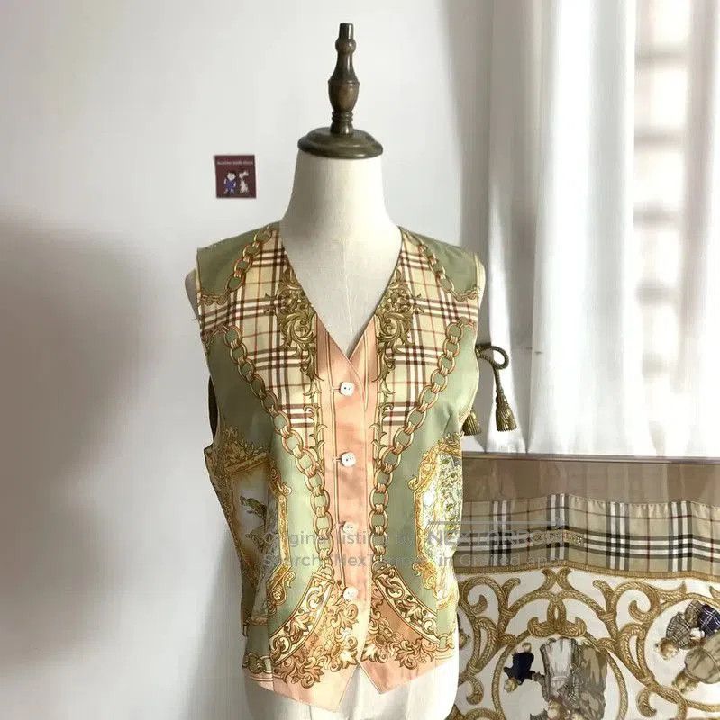 Burberry Burberry Women's Color Blocked Cardigan. Size M / US 6-8 / IT 42-44 - 6 Thumbnail
