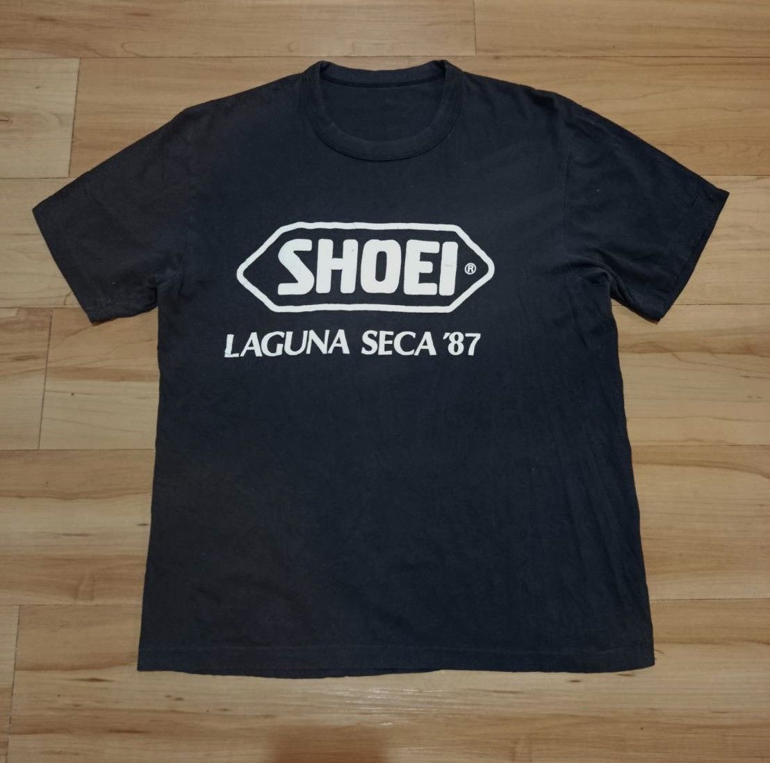 Gear for Sports Vintage shoei helmet laguna seca 1987 t-shirt Size US M / EU 48-50 / 2 - 1 Thumbnail