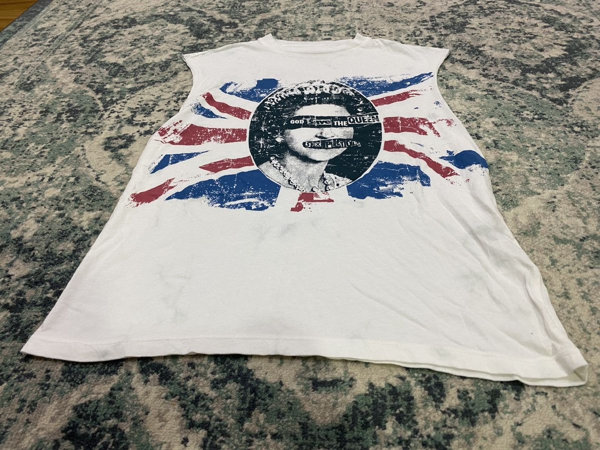 Seditionaries Sex Pistols Punk God Save The Queen Ut Sleeveless Size US S / EU 44-46 / 1 - 3 Thumbnail