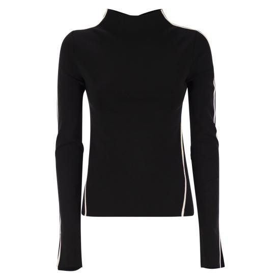 Sportmax SPORTMAX Women Sweater 2512361131600 BLACK Size S / US 4 / IT 40 - 1 Thumbnail