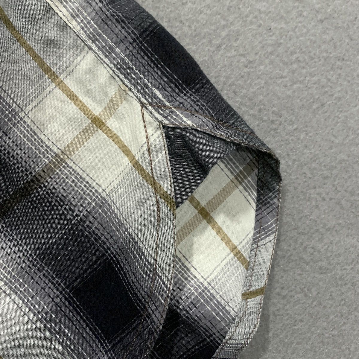 Harley Davidson Harley Davidson Plaid Camp Shirt Grey Large Embroidered SS Size US L / EU 52-54 / 3 - 9 Thumbnail