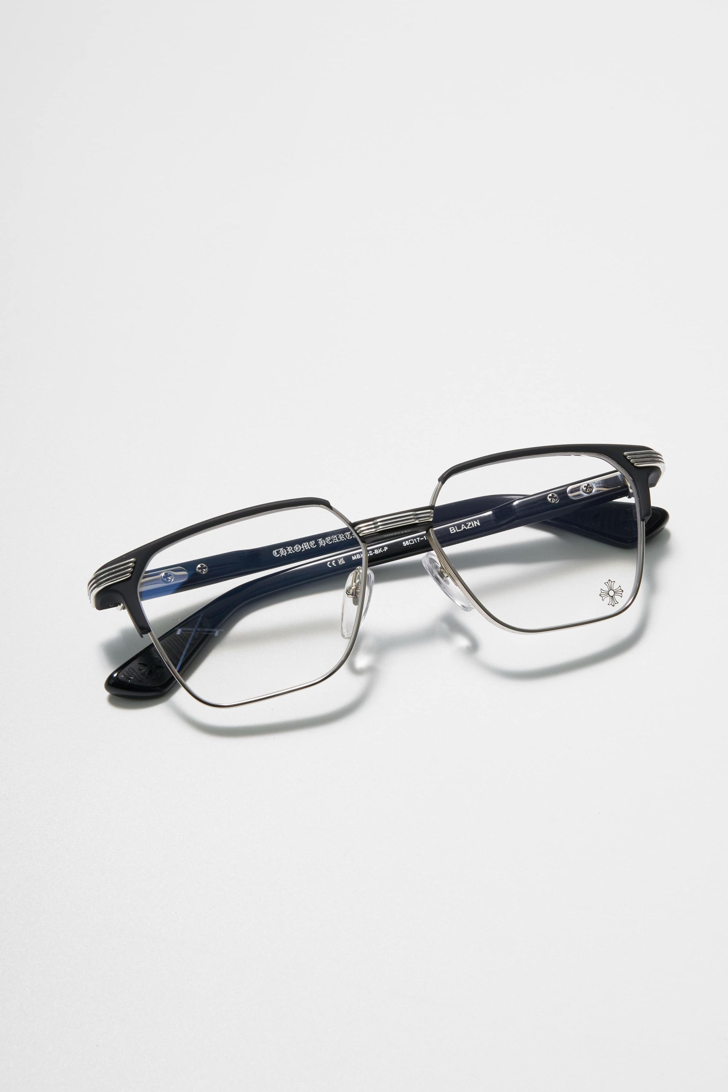 Chrome Hearts CHROME HEARTS BLAZIN Matte Black/Shiny Silver-Black-Plastic Size ONE SIZE - 6 Thumbnail