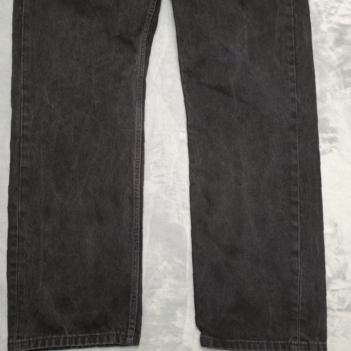 Denime VINTAGE Levis Jeans Mens 40x32 Black 505 Denim 100% Cotton Straight Leg Casual Pants Jeans Size US 40 / EU 56 - 2 Thumbnail