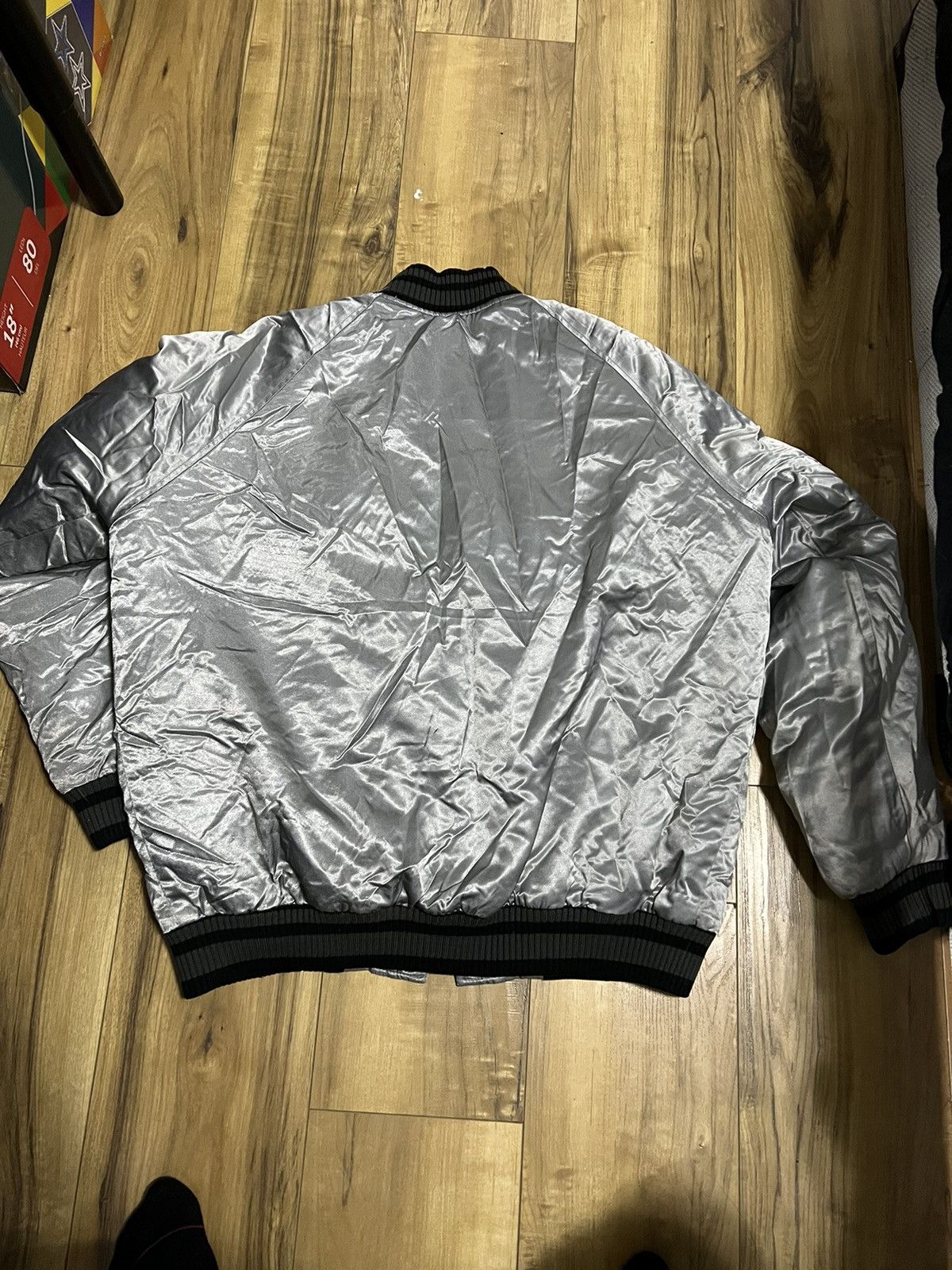 MLB × Vintage Vintage New York Yankees Varsity Bomber Jacket Baseball MLB Size US L / EU 52-54 / 3 - 6 Thumbnail