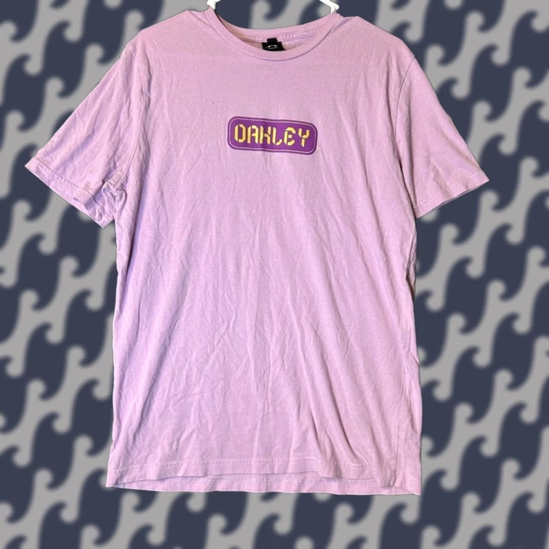 Oakley Oakley Pink Purple Logo Shirt Mens Small Size US S / EU 44-46 / 1 - 1 Thumbnail