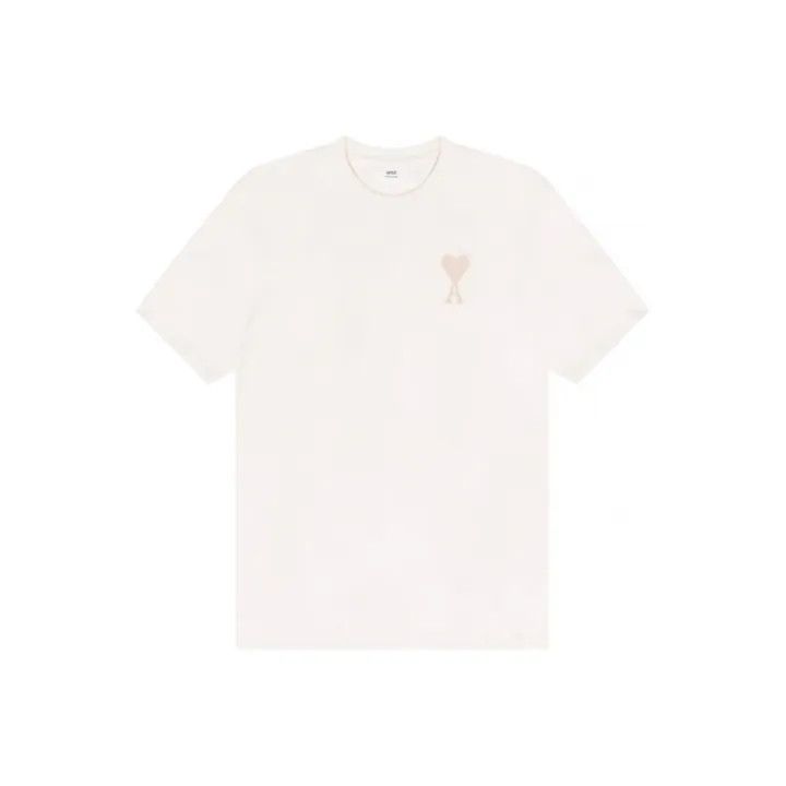 AMI AMIPARIS Tonal Ami Decœur Short Sleeve T-Shirt 0079 Size US M / EU 48-50 / 2 - 1 Thumbnail