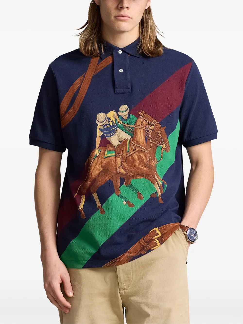Other Pony-Motif Polo Shirt – Classic Polo Size US L / EU 52-54 / 3 - 1 Thumbnail