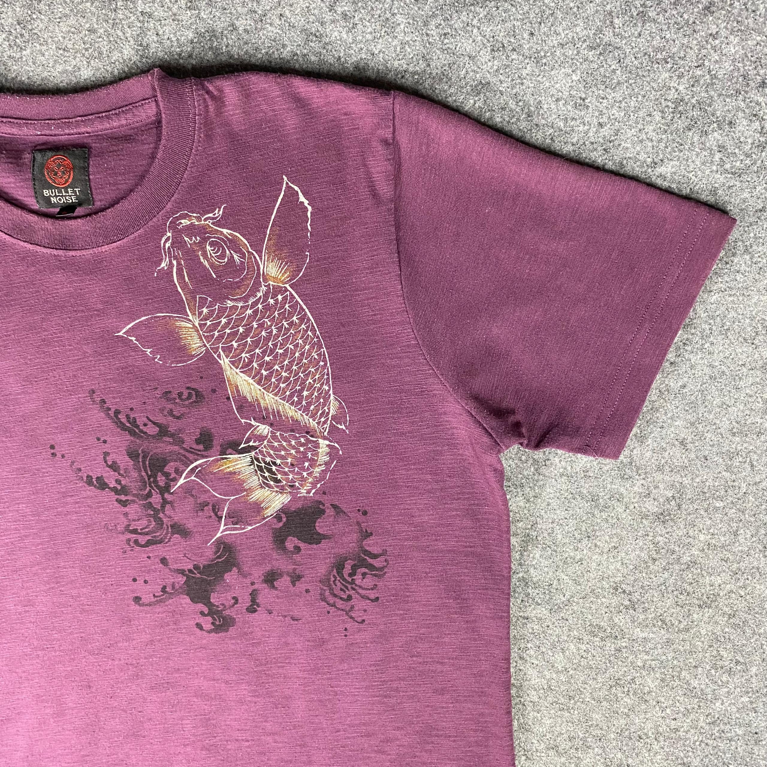 Bullet Noise Vintage Bullet Noise Fish Koi Japan Tshirt Size US M / EU 48-50 / 2 - 5 Thumbnail
