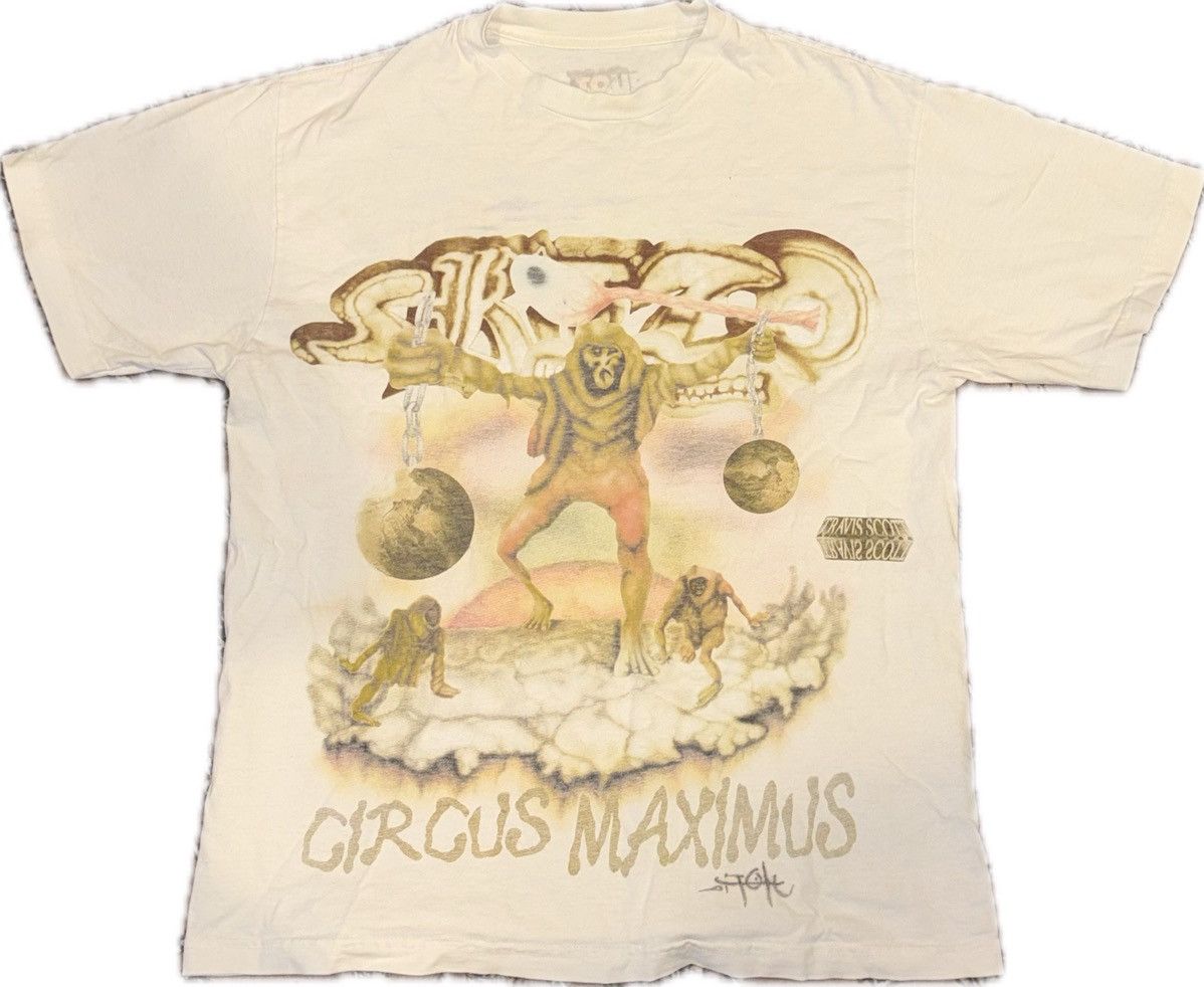 Travis Scott TRAVIS SCOTT 2023 CIRCUS MAXIMUS UTOPIA USA TOUR MERCH SHIRT Size US M / EU 48-50 / 2 - 1 Thumbnail
