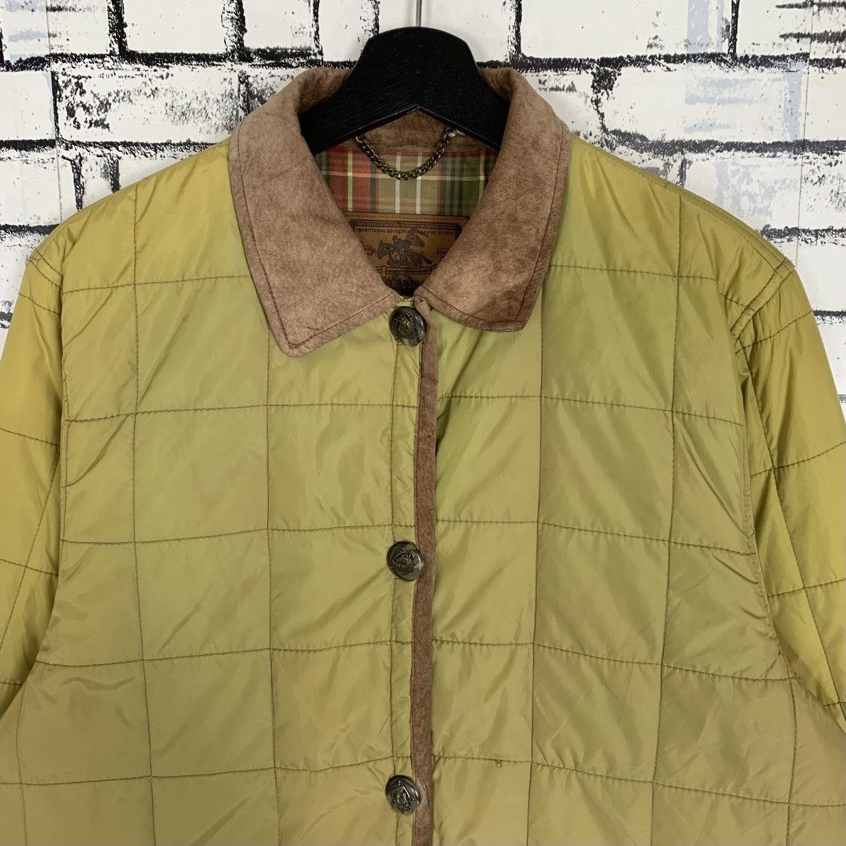 Designer × Ralph Lauren × Vintage Vintage Lauren RL Quilted Nylon Jacket Size M / US 6-8 / IT 42-44 - 4 Thumbnail