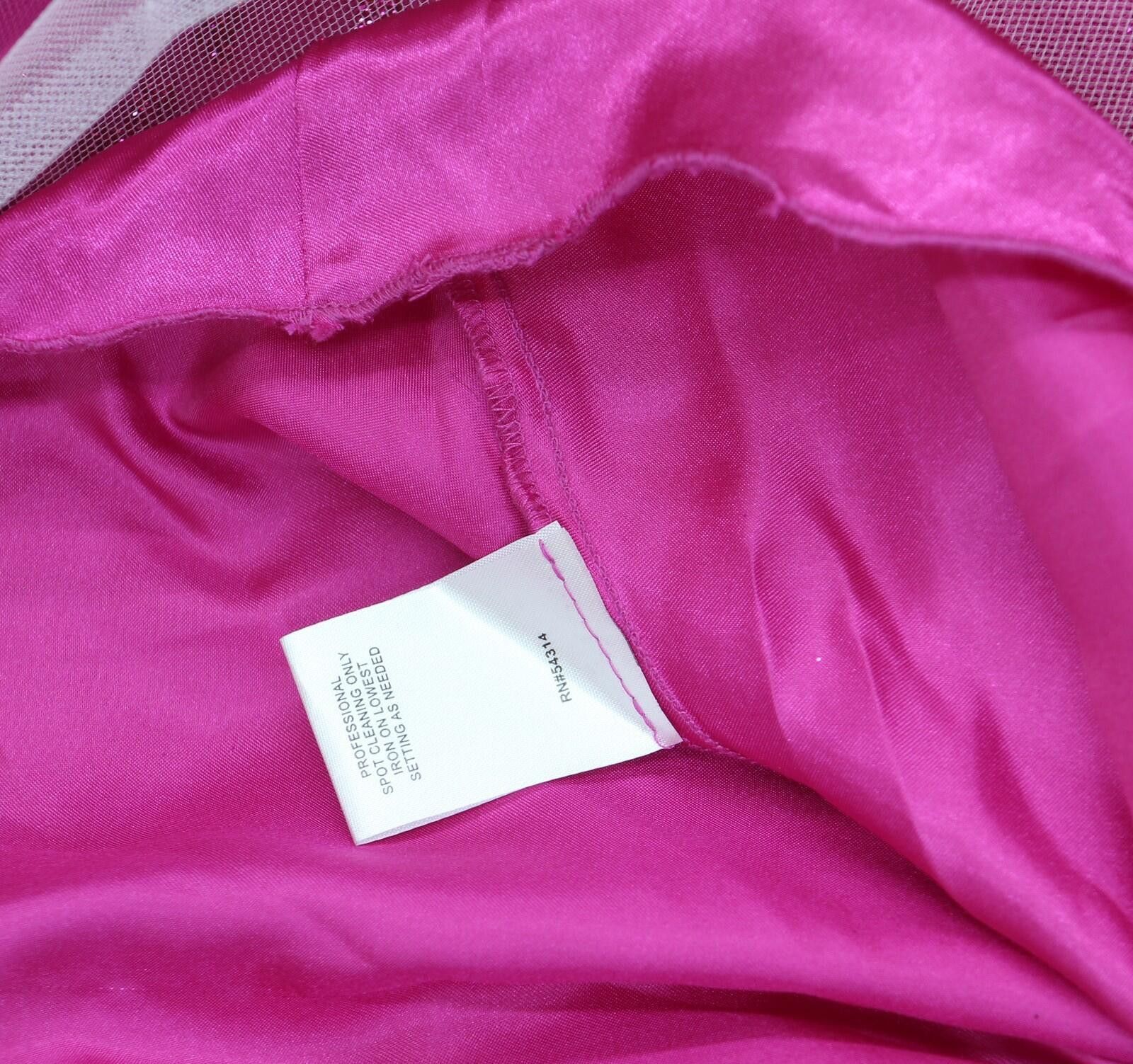 Other B Darlin Sweetheart Sleeveless Gown Dress Fuschia Pink 7/8 Size M / US 6-8 / IT 42-44 - 4 Thumbnail