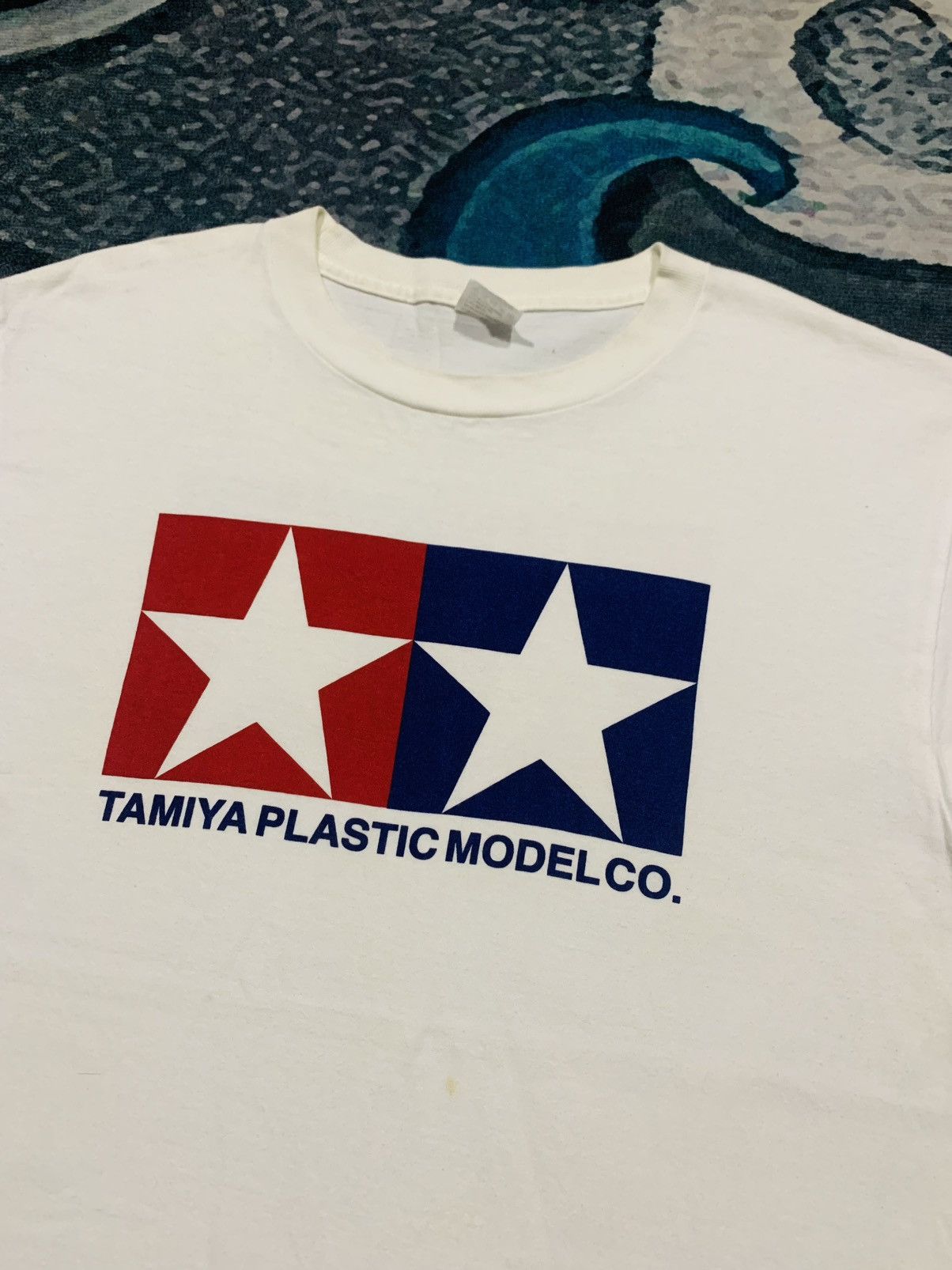 Japanese Brand LAST DROP#Tamiya Plastic Model Co. Mirror Print Size US M / EU 48-50 / 2 - 6 Thumbnail