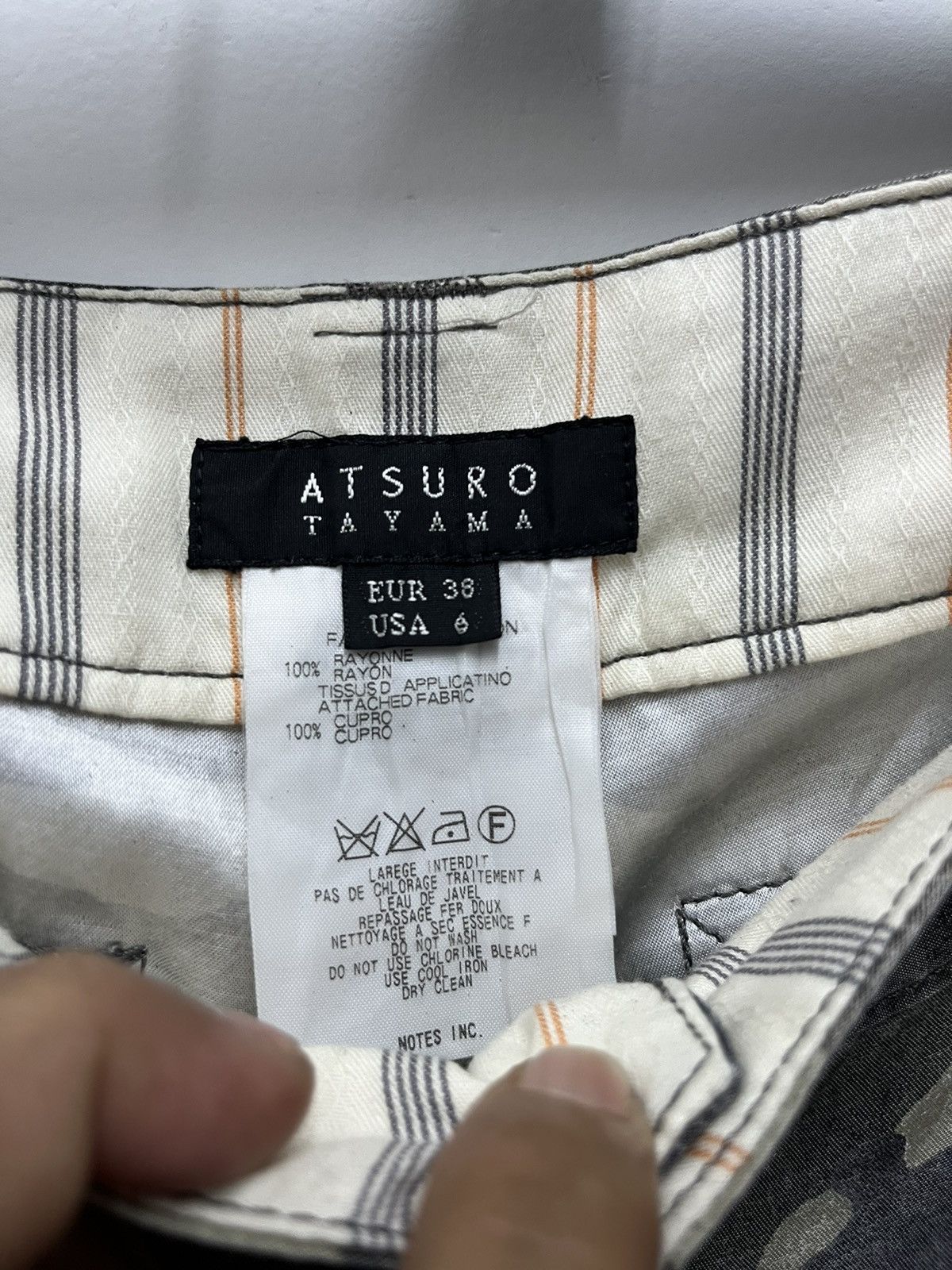 ATSURO TAYAMA Vintage Atsuro Tayama Camouflage Cargo Rayon Women Pants Size 30" / US 8 / IT 44 - 9 Thumbnail