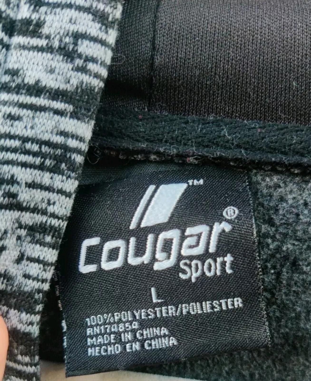 Other Cougar Sport Hoodie Gray Black Pullover Hooded Sweatshirt Size US L / EU 52-54 / 3 - 5 Thumbnail