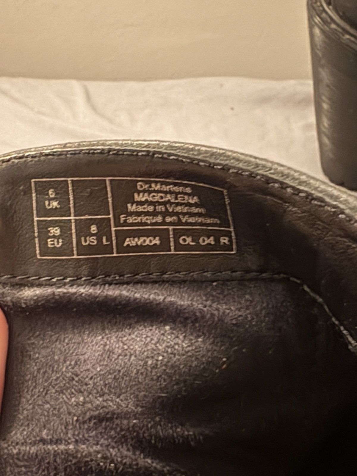Dr. Martens Dr Marten black Magdalena Size US 9 / IT 39 - 4 Thumbnail