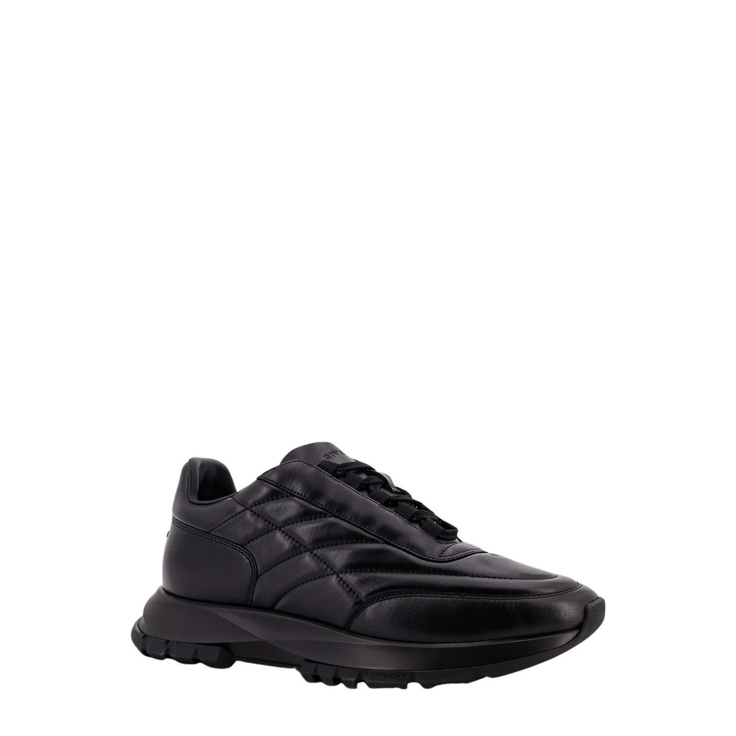 Givenchy GIVENCHY Black Padded Nylon/Leather Sneakers New And Authent Size US 7 / EU 40 - 2 Thumbnail