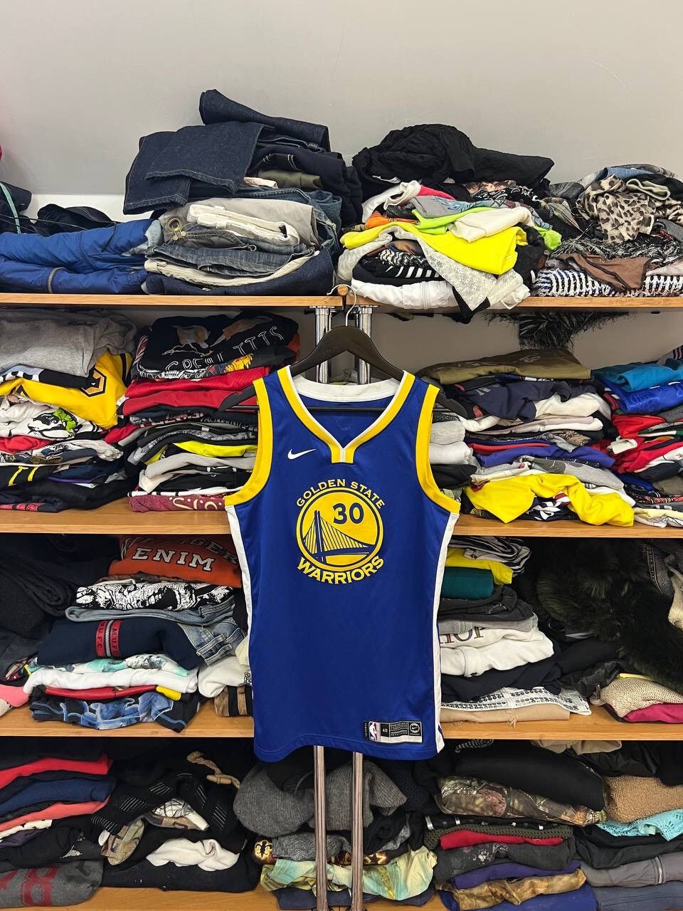 NBA × Nike Steph Curry Warriors Swingman Nike Rare Jersey Size US S / EU 44-46 / 1 - 1 Thumbnail