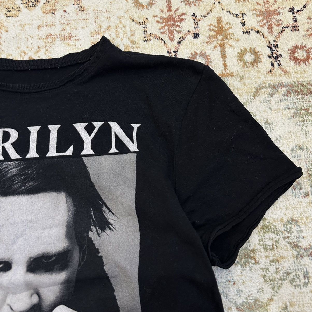 Amplified × Band Tees × Vintage Vintage Adult” Marilyn Manson” T-shirts Big Logo Band Rock Size US L / EU 52-54 / 3 - 4 Thumbnail