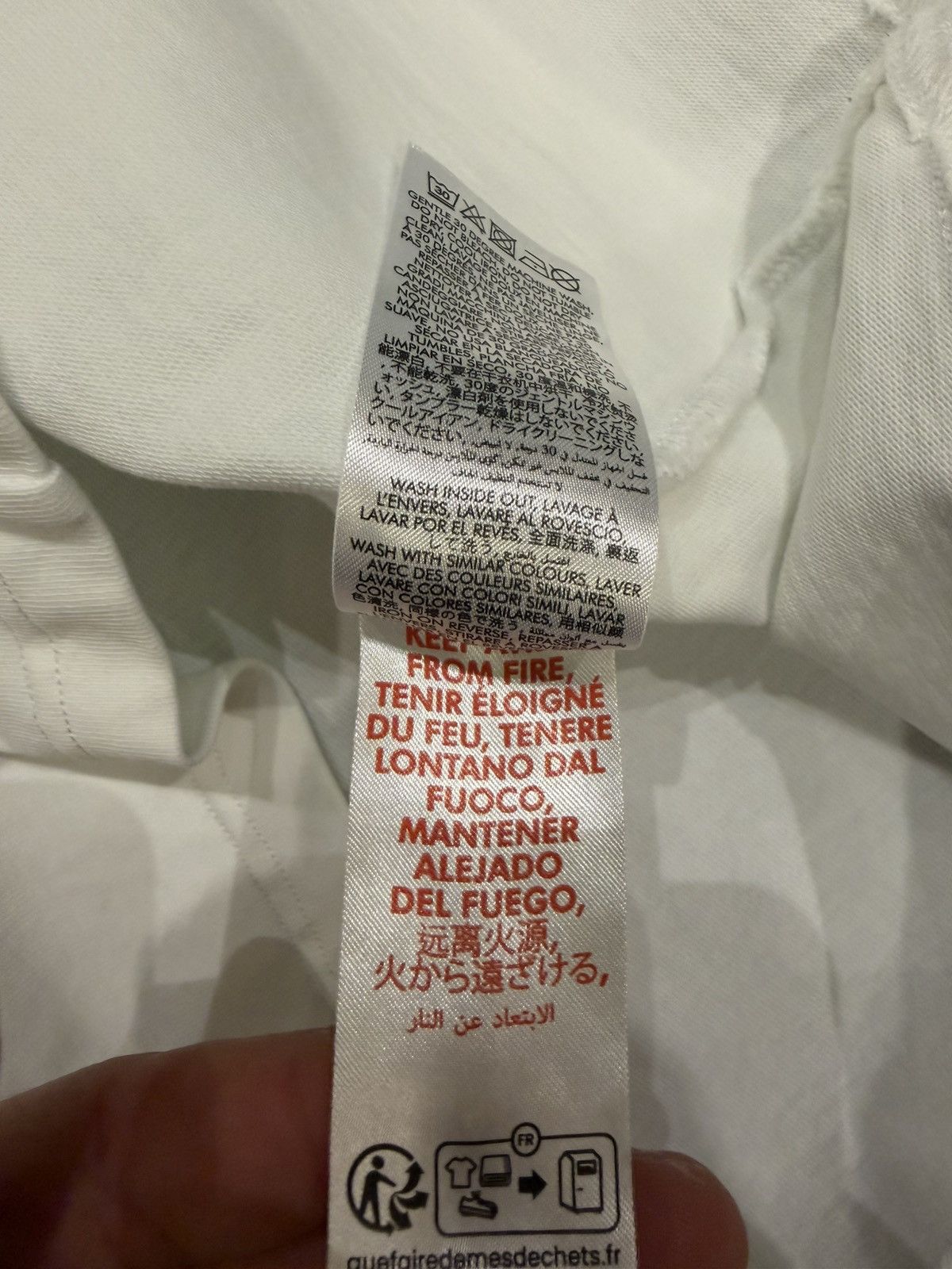 Casablanca Casablanca ‘Terrain d’Orange’ Tee - White Size US M / EU 48-50 / 2 - 6 Thumbnail