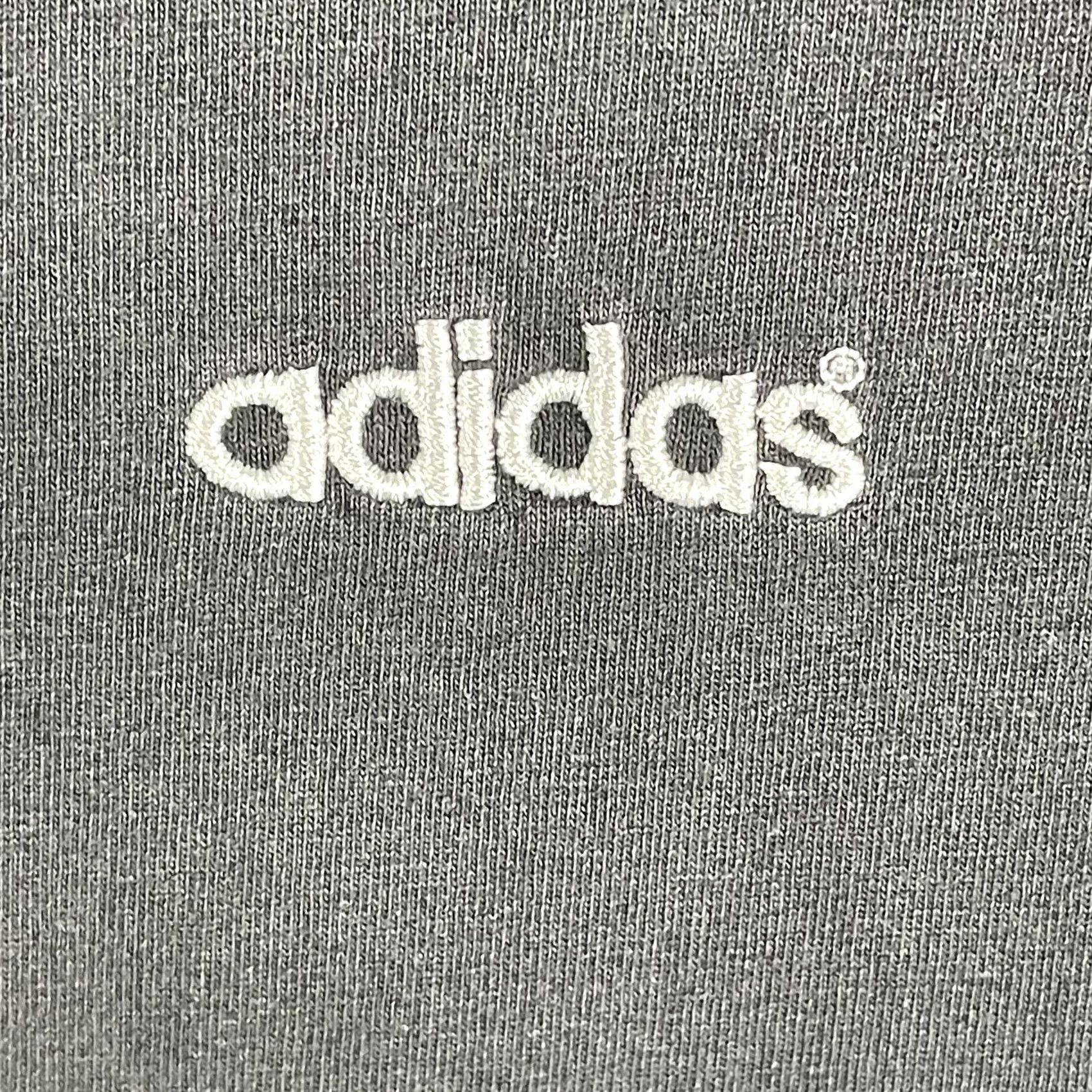 Adidas VINTAGE Adidas Shirt Mens XL Black Long Sleeve Embroidered Logo Made USA 90s Size US XL / EU 56 / 4 - 3 Thumbnail
