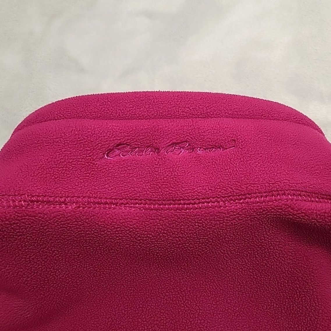 Eddie Bauer Eddie Bauer Sweater Jacket Womens M Fuchsia Full Zip Fleece 100% Polyester Windbreaker Casual Womens Size M / US 6-8 / IT 42-44 - 7 Thumbnail