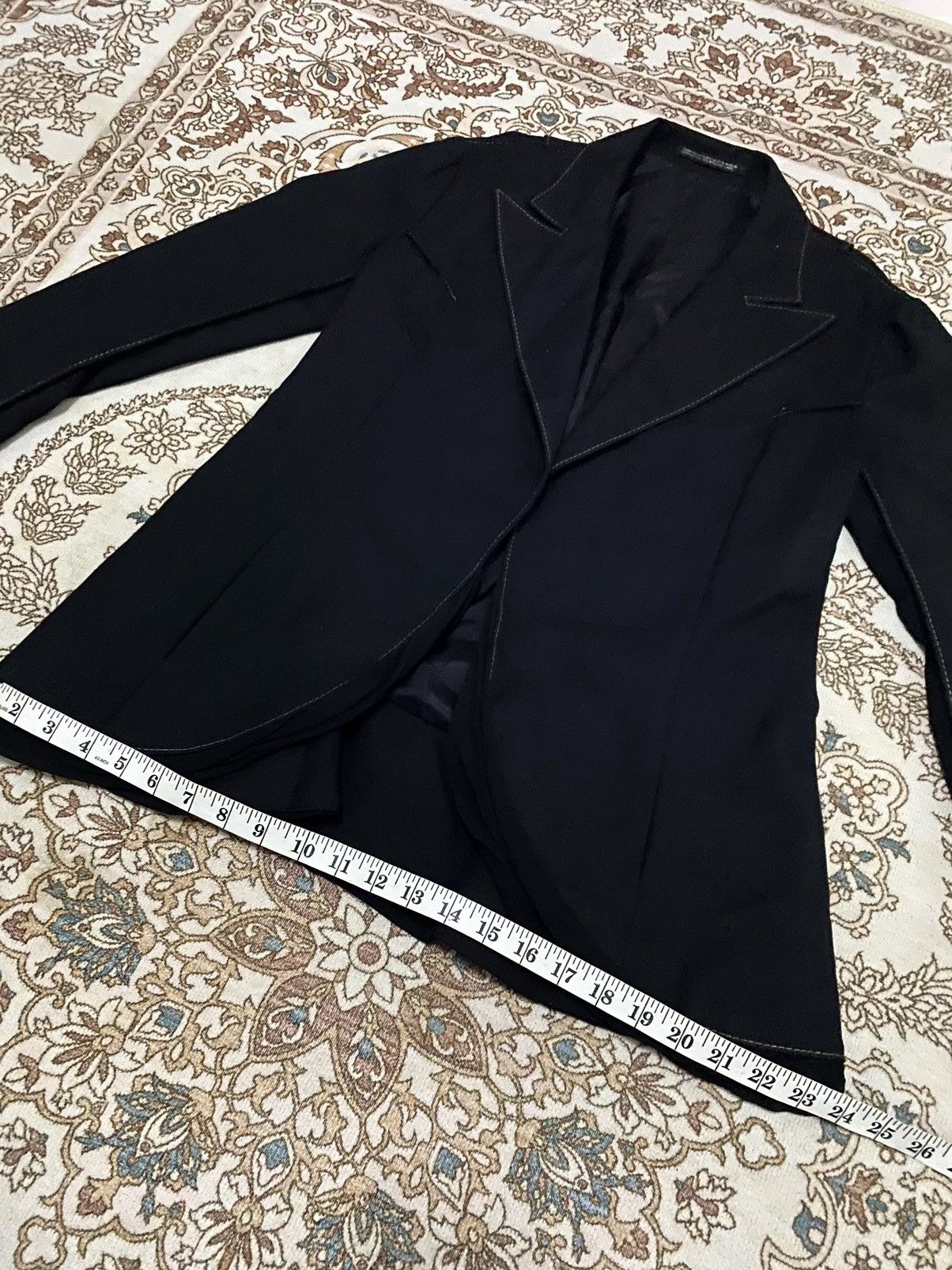 Yohji Yamamoto Iconic Signature Yohji Yamamoto Jacket Coat Size S / US 4 / IT 40 - 12 Thumbnail