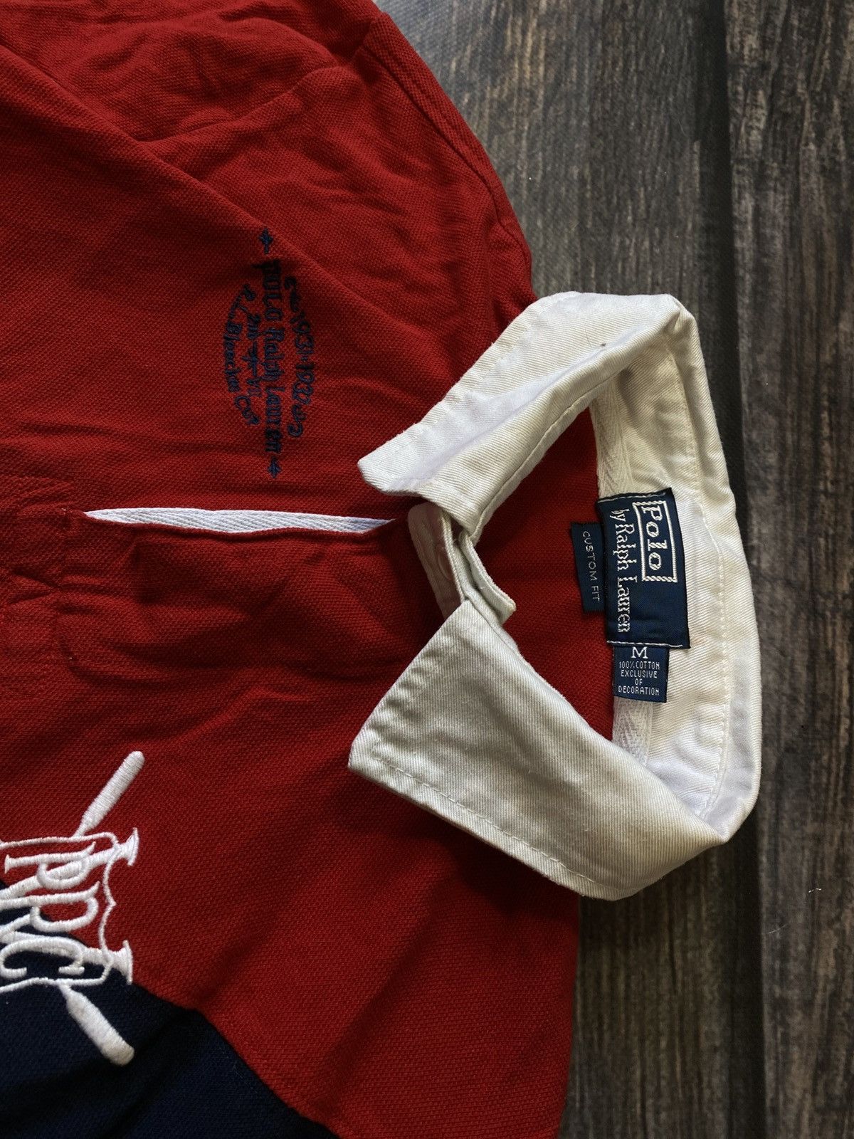 Ralph Lauren Ralph Lauren rugby VTG t-shirt rare Size US M / EU 48-50 / 2 - 3 Thumbnail