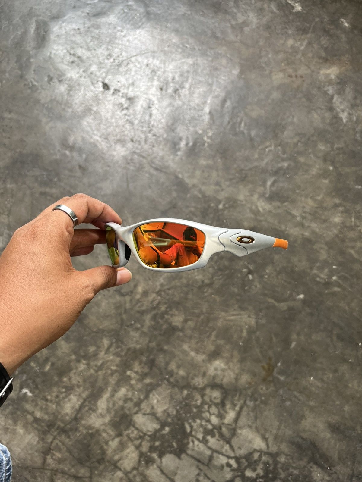 Oakley Oakley Straight Jacket 2.0 FMJ Fire Size ONE SIZE - 2 Thumbnail