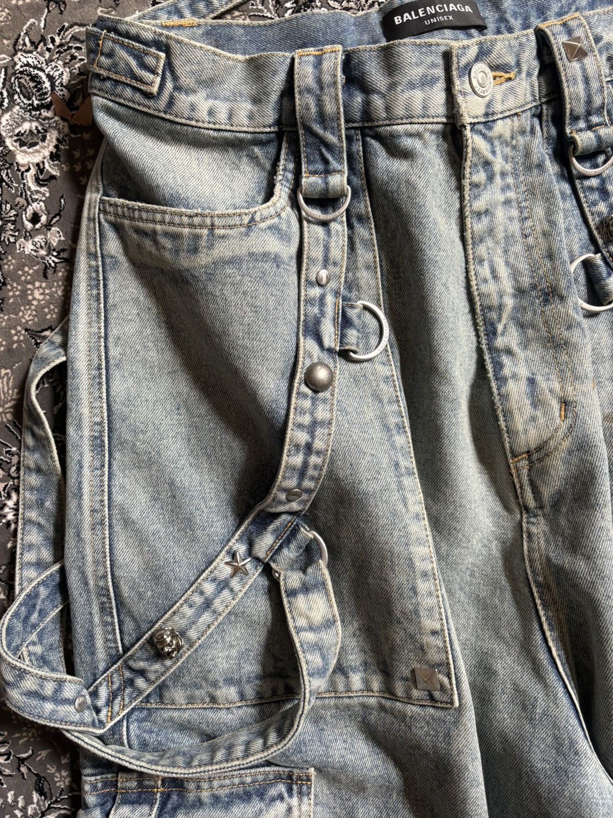 Balenciaga Balenciaga SS22 Raver Jeans Size US 31 - 3 Thumbnail