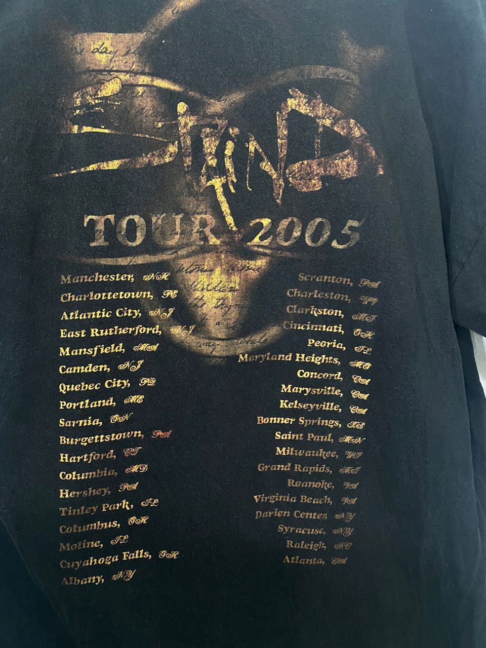 Band Tees VINTAGE STAIND Rock band chapter V album tour 2005 tee shirt Size US L / EU 52-54 / 3 - 3 Thumbnail
