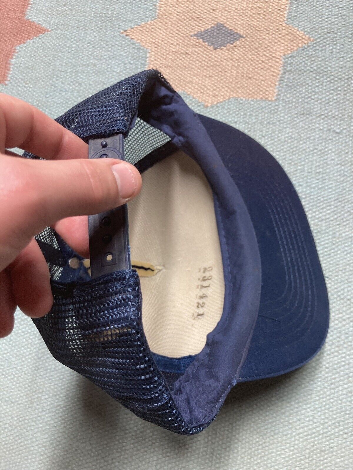 Vintage VTG trucker hat if you like sex travel take fuc*ing hike Size ONE SIZE - 6 Thumbnail