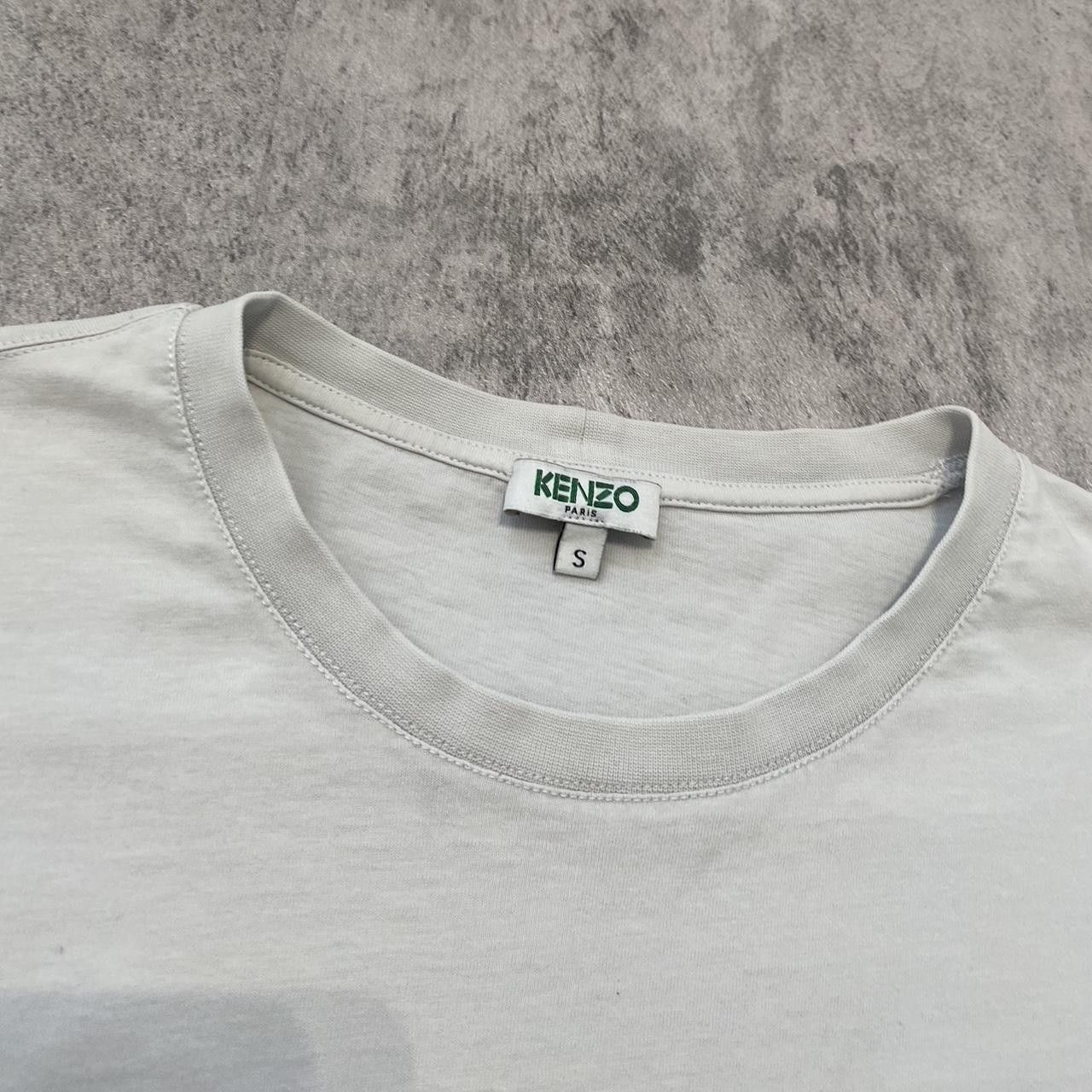 Kenzo Kenzo white and blue cotton t-shirt rap hip hop high Size US S / EU 44-46 / 1 - 4 Thumbnail