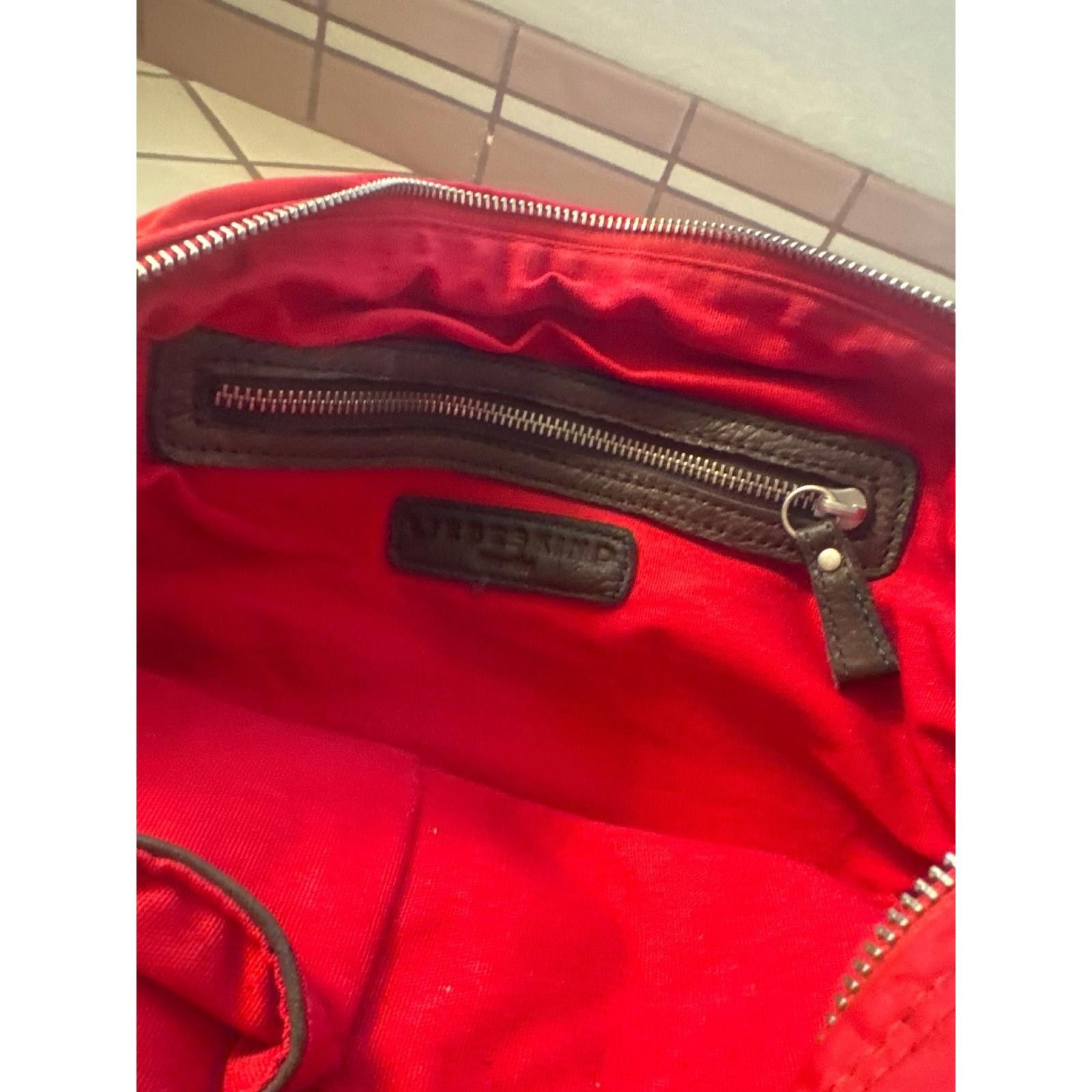 LIEBESKIND BERLIN LIEBESKIND Berlin Red Satchel Handbag Purse NWT NEW Size ONE SIZE - 4 Thumbnail