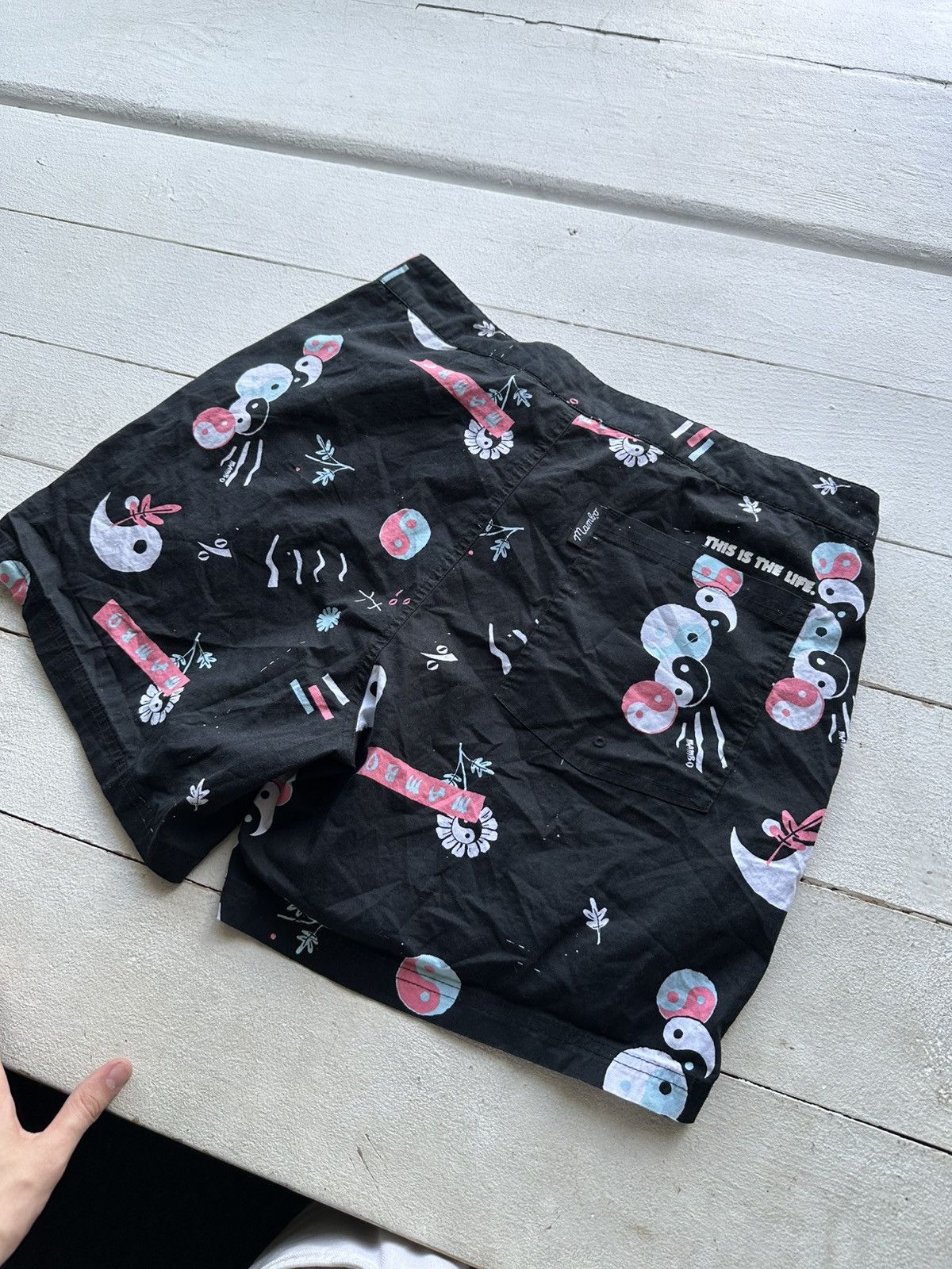 Mambo 🚨Vintage Mambo Shorts Aloha Surf Deluxe Mens Boardshort M Size US 36 / EU 52 - 7 Thumbnail