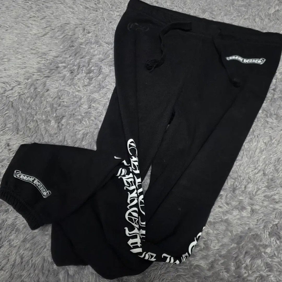 Chrome Hearts Scroll Label Sweat Pants Size US 33 - 3 Thumbnail