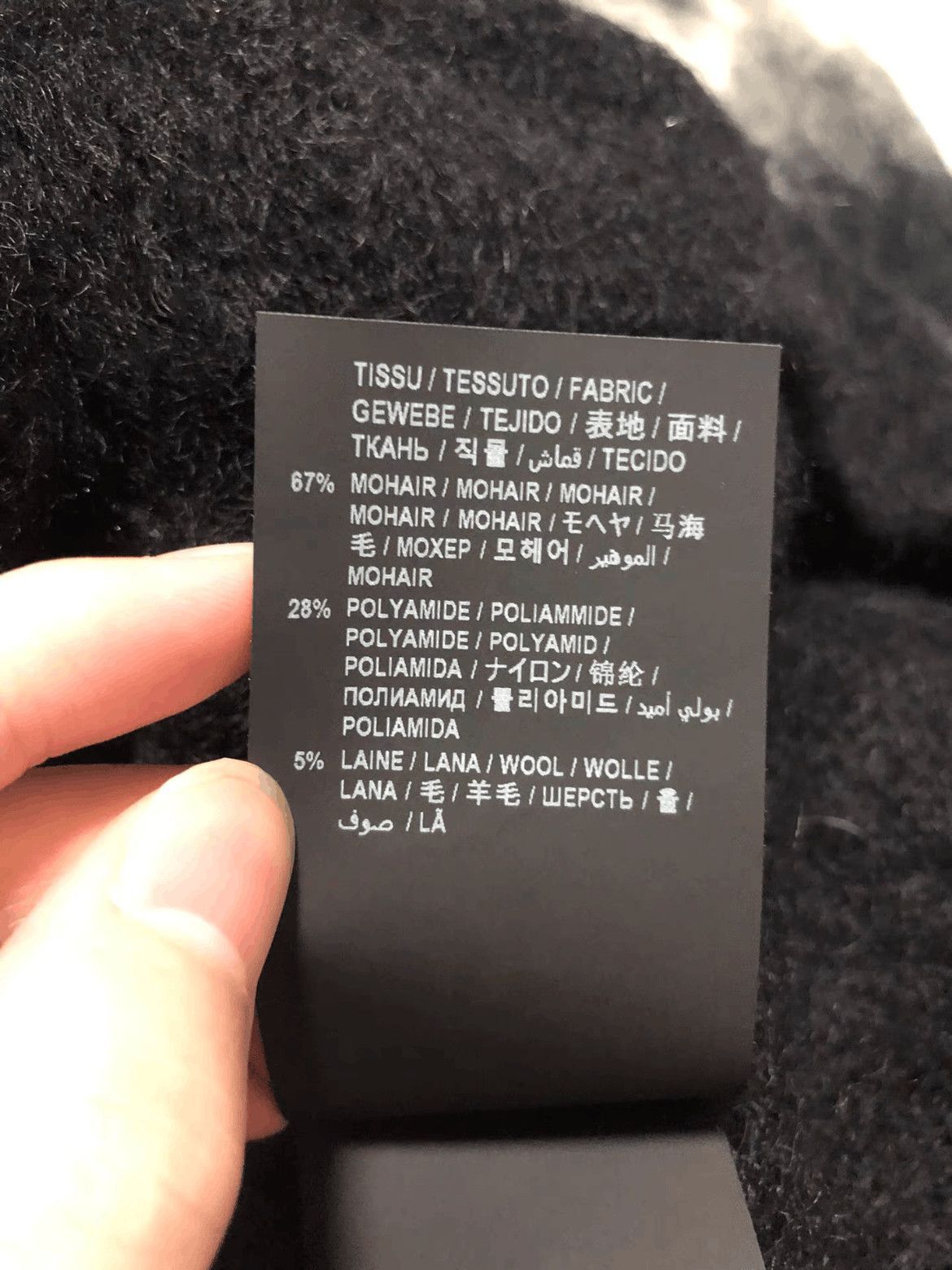 Saint Laurent Paris Saint Laurent Paris 20AW Mohair Knitwear Sweater-2508 Size US M / EU 48-50 / 2 - 6 Thumbnail
