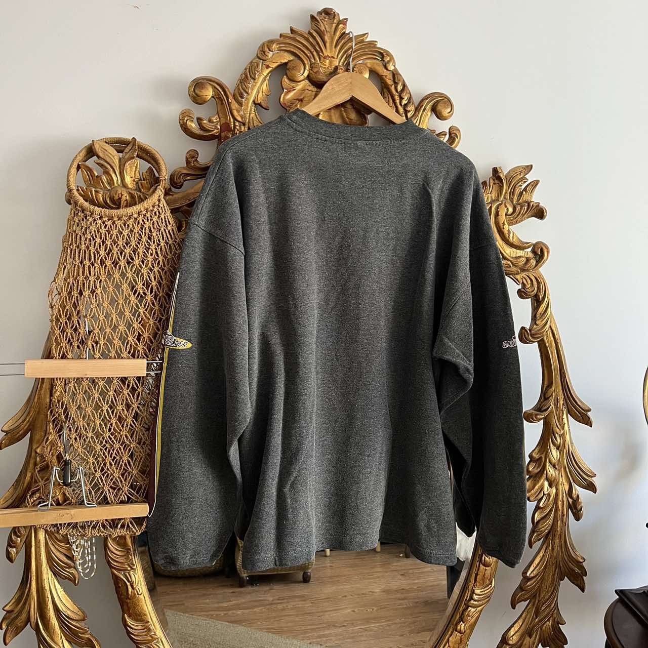 Quiksilver × Vintage 90’s Vintage Quiksilver Sweatshirt Sz XL Size US XL / EU 56 / 4 - 2 Thumbnail